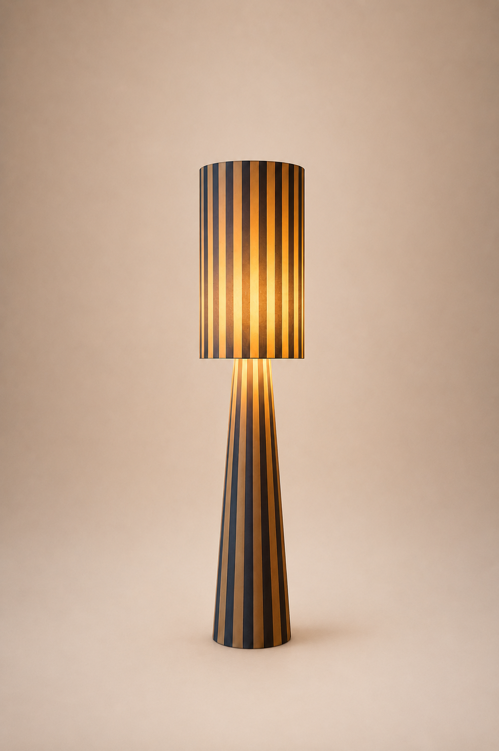 Nanny Striped Floor Lamp